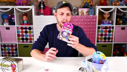 Playdo Santa Claus Surprise Egg Inside Out. Monster High. Shopkins. Crazy Go Go Bones