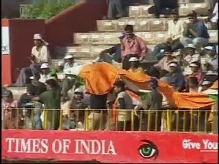 Harbhajan Singh Hat-Trick vs Australia ,{First time by any Indian in test cricket}