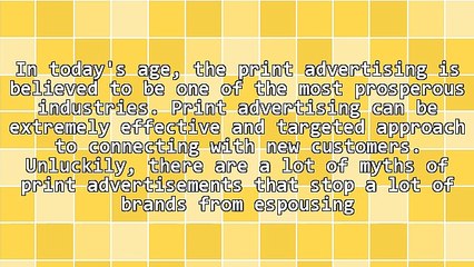 4 Misconceptions Of Print Media Buying You Must Know