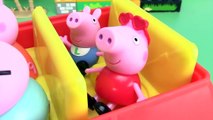 PLAY-DOH Gummi Candy! Peppa Pig Drives RIO Birds From Movie, Blu, Nico, HobbyKidsTV