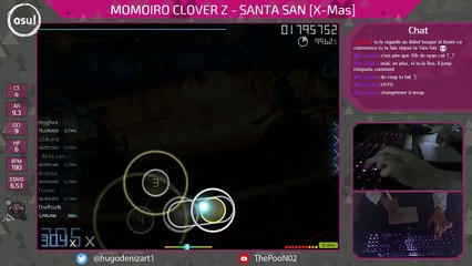[osu!|HR|FC] CLOVER Z - SANTA SAN [X-Mas]