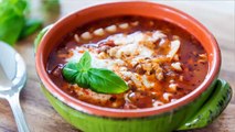 CHEESY LASAGNA SOUP RECIPE - Comfort Food