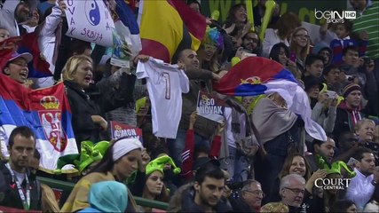 ATP 2016 Doha Qatar final : Djokovic beat Nadal 6-1 6-2