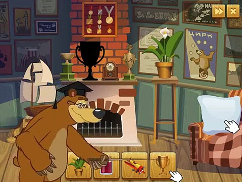 Развивающий мультик МАША И МЕДВЕДЬ: Силуэт / Masha and the Bear: Silhouette