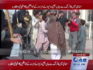 Fruit Market: Slain family protest for arresting murders