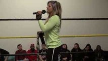 Barbi Hayden Defends the NWA World Womens Title Against Santana Garrett Today at WSU #Mutiny