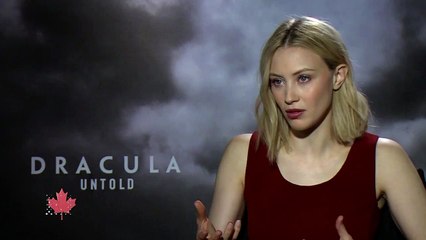 Sarah Gadon Talks About Kissing Co Star Luke Evans During Screen Test For Dracula Untold