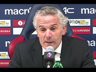 Bologna-Napoli 3-2 - Donadoni: "Felice per i miei ragazzi" (06.12.15)