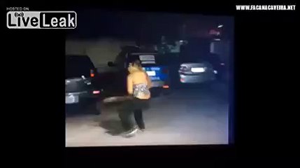 Cazy woman Vs Taser