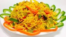 Vegetable Schezwan Fried Rice Recipe-Easy and Quick Fried Rice-How to Make Chinese Fried R