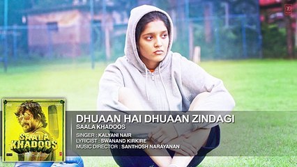 DHUAAN HAI DHUAAN ZINDAGI Full Song (AUDIO)  SAALA KHADOOS  R