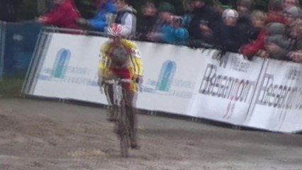 Championnat de France de cyclo-cross 2016 : L'arrivée des Juniors Dames