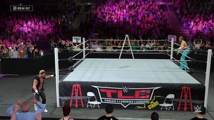 Dolph Ziggler vs. Tyler Breeze TLC Match On TLC PPV CNZ 2k16 Simulation 2015 (PS4)