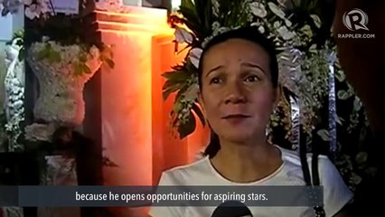 Grace Poe says Kuya Germs reminds her of her father