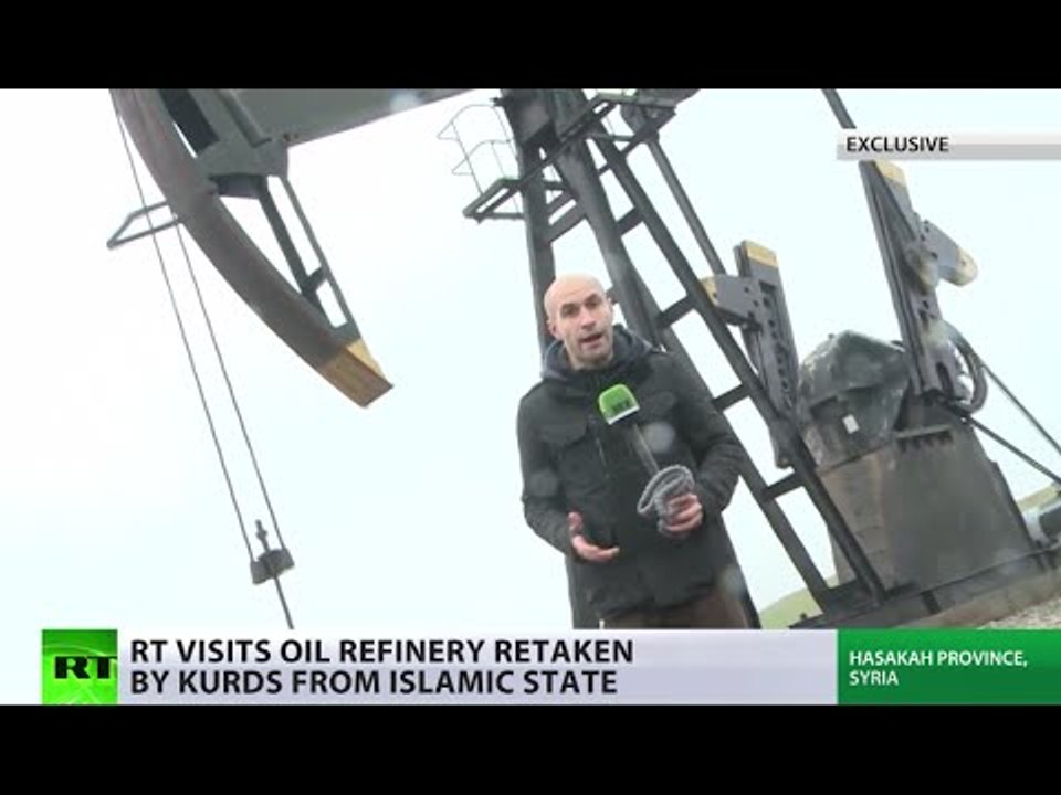 ISIS oilfield exclusive footage: Inside refinery captured by Kurdish militia from Daesh