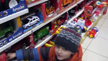 ✔Dickie Toys. Покупка Трактора с Прицепом в магазине игрушек от Игорька - Tractor with trailer ✔