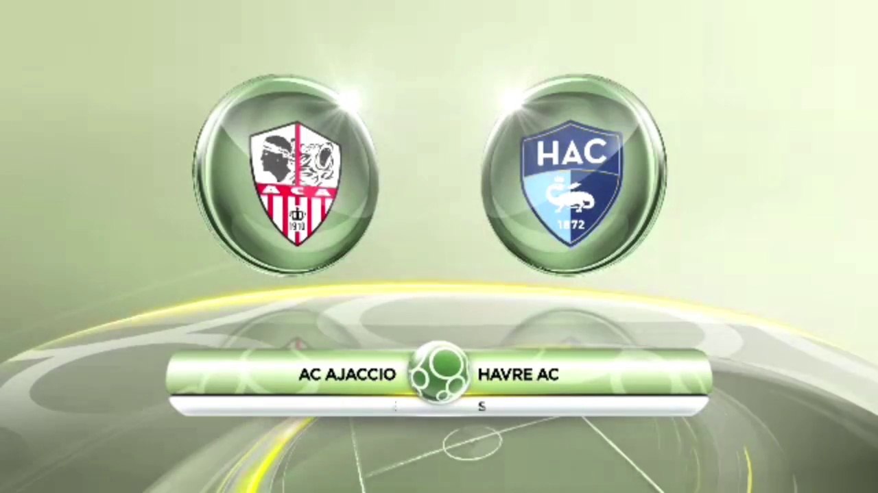 Résume de AC Ajaccio - HAC (1-1) du 08/01/2016