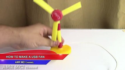 How to Make the Simplest USB Fan -DIY projects