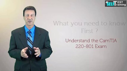 CompTIA 220-801 A+ Exam