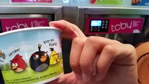 Angry Birds Frozen Yogurt ART Creation! a TCBY Froyo Vlog w  The Skylander Fam   Sad Chuck