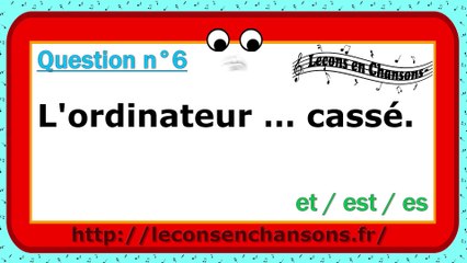 Test Top Chrono - et/est/es