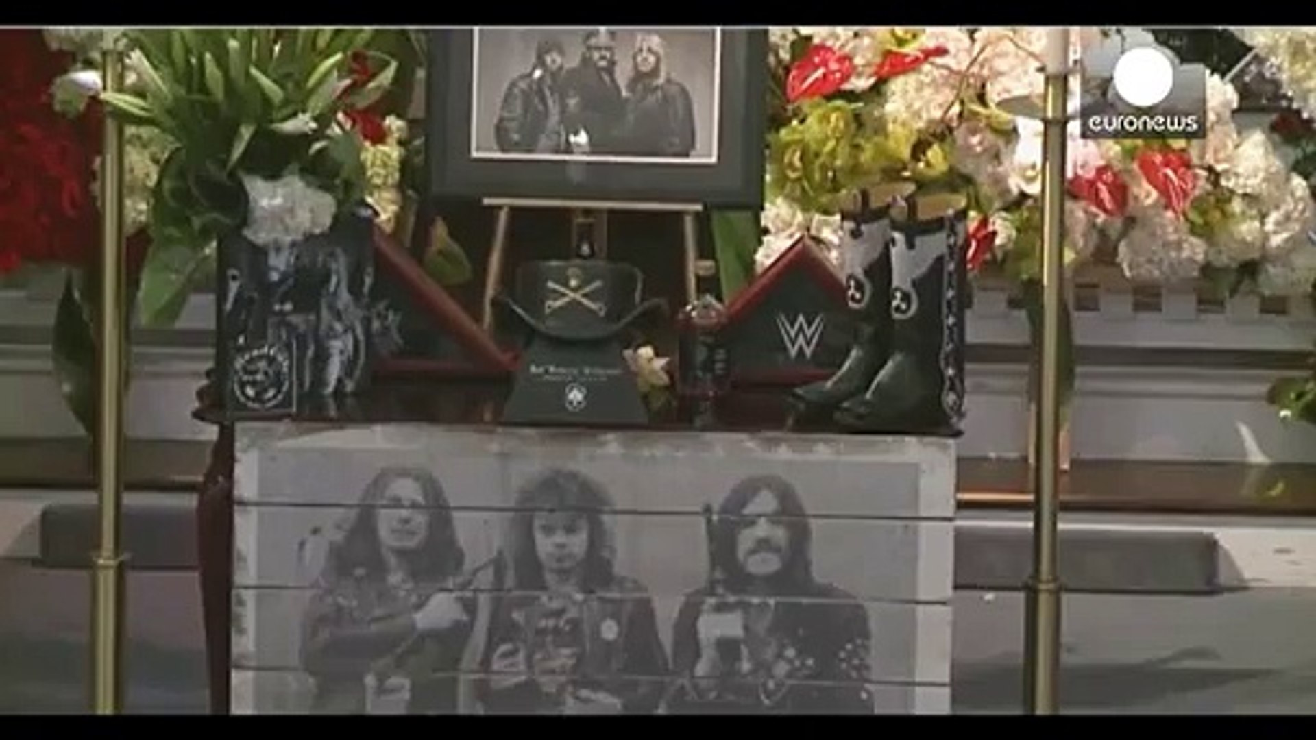 ⁣Похорон легенди геві-метал Леммі з Motorhead