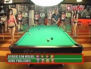 Bikini Billiards ( Abby Poblador VS. Barbie San Miguel ) part2