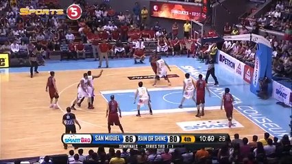 SAN MIGUEL VS RAIN OR SHINE - Q4   Philippine Cup 2015-2016 - Semis Game 3