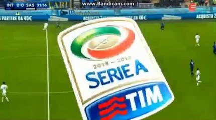 Adem Ljajic No Look And Pas Inter 0-0 Sassuolo 10-01-2016