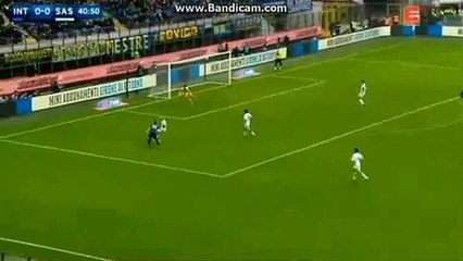 Inter 0-0 Sassuolo Half Time HIGHLIGHTS Serie A 10.1.2016 HD