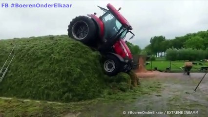 CRAZY TRACTOR DRIVER  !!!!