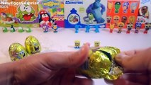 Губка Боб Квадратные Штаны Киндер / Surprise eggs SpongeBob SquarePants