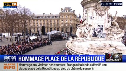 Download Video: Lesétranges explications d'Anne Hidalgo à la faible mobilisation place de la République