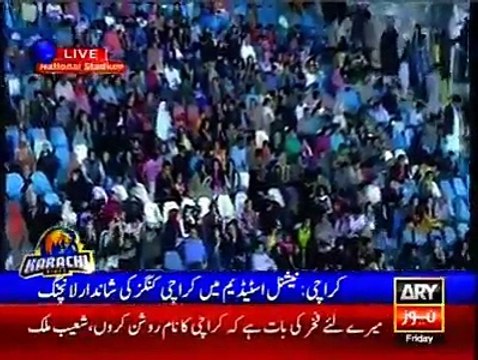 Waseem Akhtar bhai Praises Our leader Altaf bhai Infront of DG Rangers, at national stadium karachi