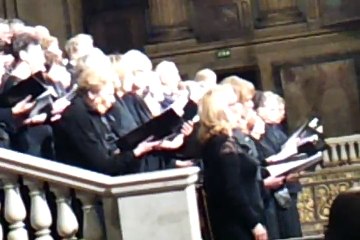 Jorge LOZANO-CORRES dirige le Chœur et l'Orchestre de l'UNESCO à l'Eglise de La Madeleine