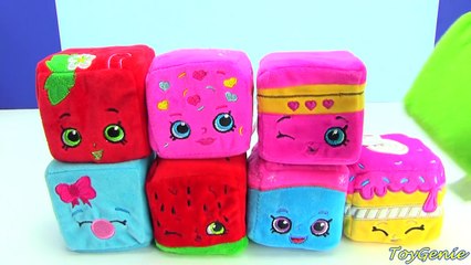 Genie Jeux 5 Nom de la Shopkins Câlins Cubes