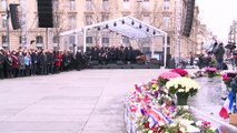 Une cérémonie d'hommage aux victimes des attentats émouvante mais clairsemée