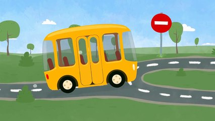 CAR DOCTOR! Kids Car crtns SCHOOL BUS STORY. Doc McWheelies Garage (мультфильм на анг v