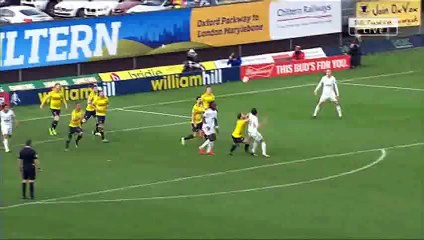 Kemar Roofe Goal - Oxford Utd 3-1 Swansea - 10-01-2015 FA Cup