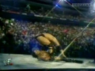 The Rock vs. Booker T---Light's Out Match