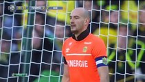 Nolan Roux Penalty Goal HD - Nantes 0-1 Saint-Étienne - France - Ligue 1 10.01.2016 HD