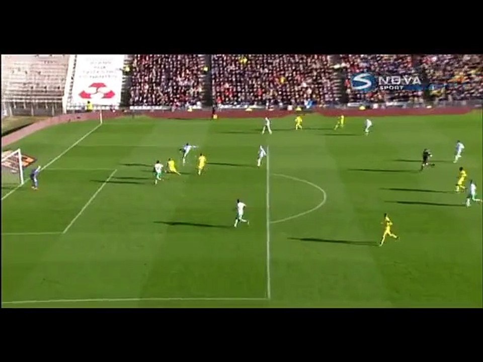1-1 Johan Audel Goal France  Ligue 1 - 10.01.2016, FC Nantes 1-1 AS Saint-Étienne