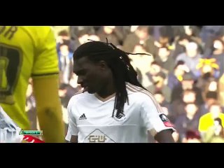 3-2 Bafétimbi Gomis Goal England  FA Cup  Round 3 - 10.01.2016, Oxford United 3-2 Swansea City