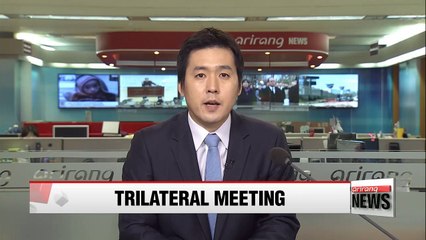 S. Korea, U.S., Japan to hold vice-ministerial talks next week