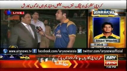 karachi has been more awake then before umar sharif