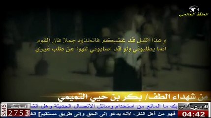 بكر بن حيي التميمي - من أنصار الامام الحسين عليه السلام و شهداء واقعة الطف في كربلاء