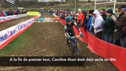 La Franc-Comtoise Caroline Mani a remporté le titre sous les encouragements de son public.
