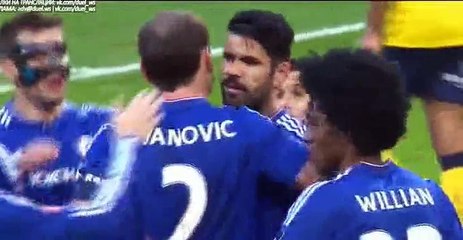 Diego Costa Goal - Chelsea 1 - 0	 Scunthorpe - 10-01-2016