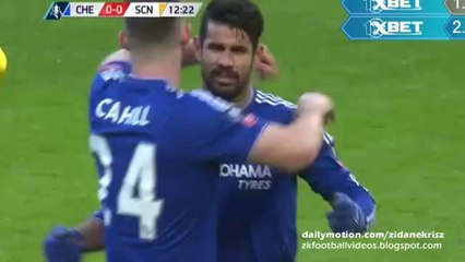 Chelsea 1-0 Scunthorpe (FA Cup) Diego Costa 13'