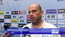 Interviews after Greece won by 27:3 against Portugal – Women Preliminary, Belgrade 2016 European Championships